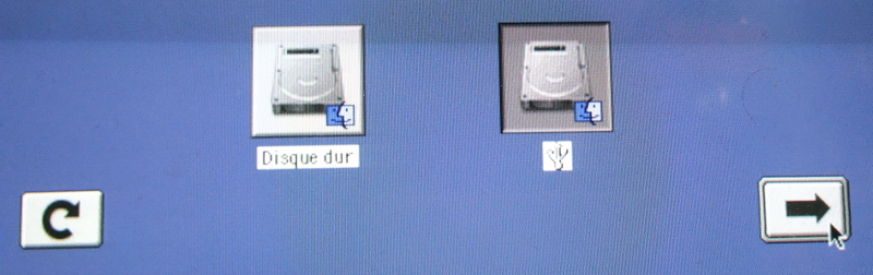 menu démarrage Mac OS 9