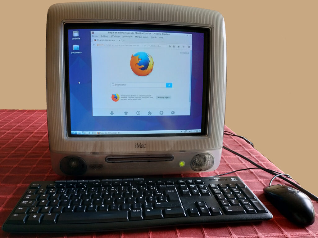 Debian pour PowerPC installé sur un iMac G3