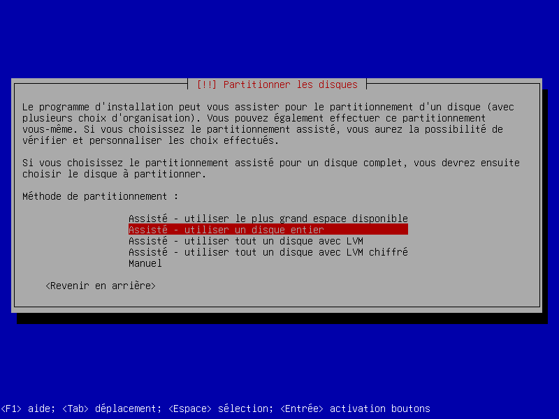 Choix d'une méthode de partitionnement